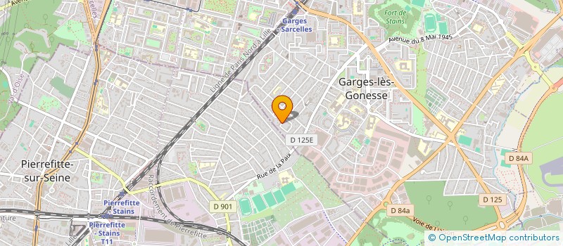 localisation de l'entreprise MADAME AYSE YAMAC  GARGES-LES-GONESSE