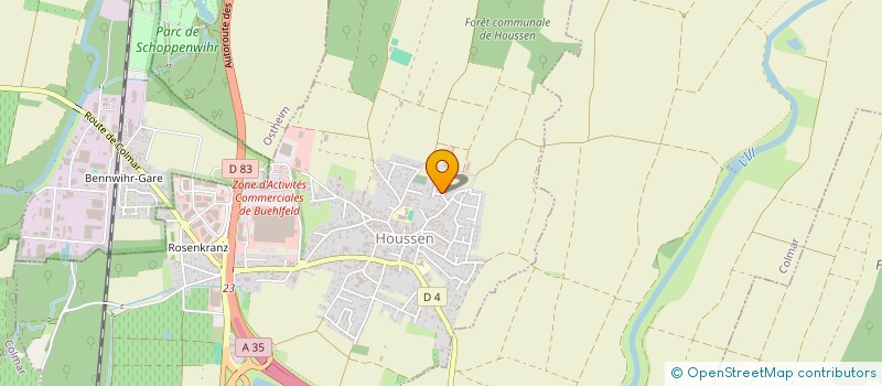 localisation de l'entreprise MADAME AYSEGUL CARDAK  HOUSSEN