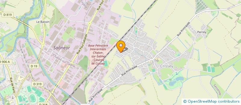 localisation de l'entreprise MADAME AYSEGUL EMRE  CRISSEY