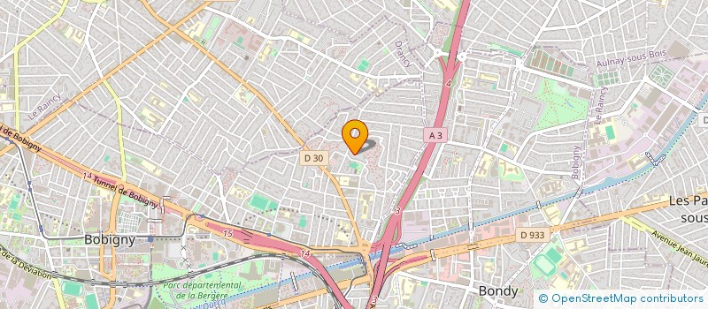 localisation de l'entreprise MADAME AYSEGUL KAVAK  BOBIGNY