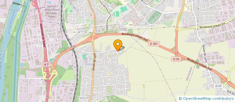 localisation de l'entreprise MADAME AYSEGUL OZTURK  FEYZIN