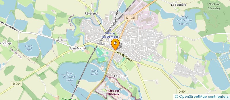 localisation de l'entreprise MADAME AYSEL GUNES  VILLARS-LES-DOMBES