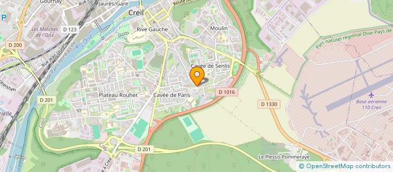 localisation de l'entreprise MADAME AYSEN CATAKLI  CREIL