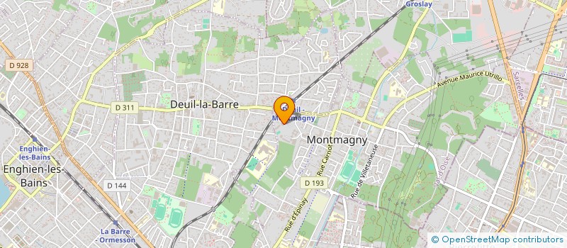 localisation de l'entreprise MADAME AYSSE SISSOKO  MONTMAGNY