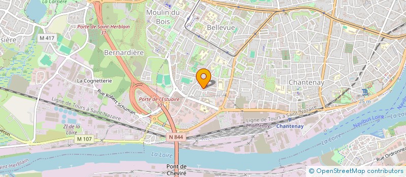 localisation de l'entreprise MADAME AYSUN KESKIN  NANTES