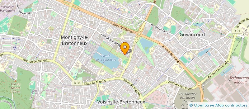 localisation de l'entreprise MADAME AYUMI DOI  VOISINS-LE-BRETONNEUX