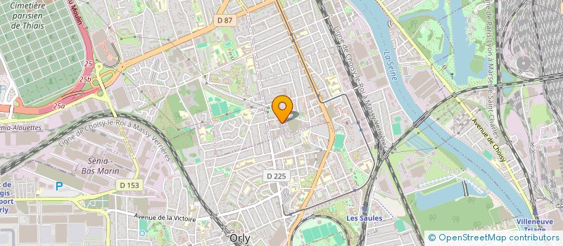 localisation de l'entreprise MADAME AYUMI KAWASE  CHOISY-LE-ROI