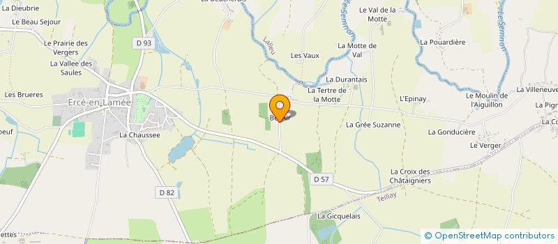 localisation de l'entreprise MADAME AYUMI MOORE AOKI  ERCE-EN-LAMEE