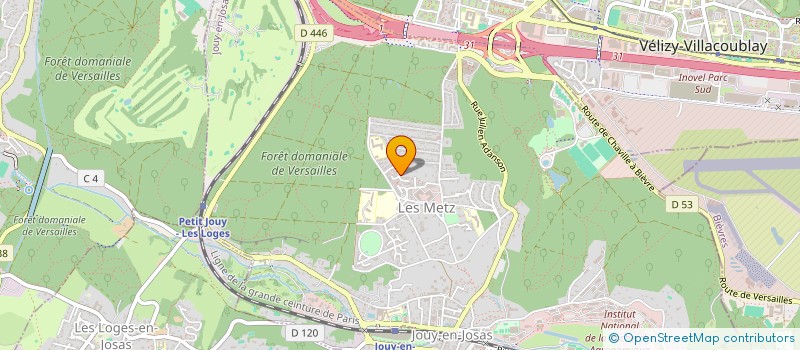 localisation de l'entreprise MADAME AYYE DOGRU à JOUY-EN-JOSAS