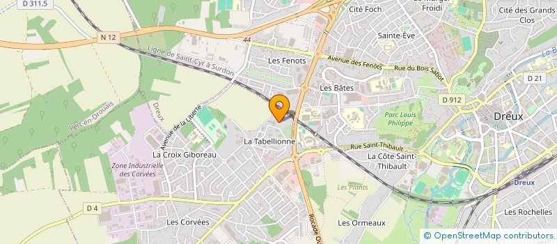 localisation de l'entreprise MADAME AYYUCE TASDELEN à DREUX