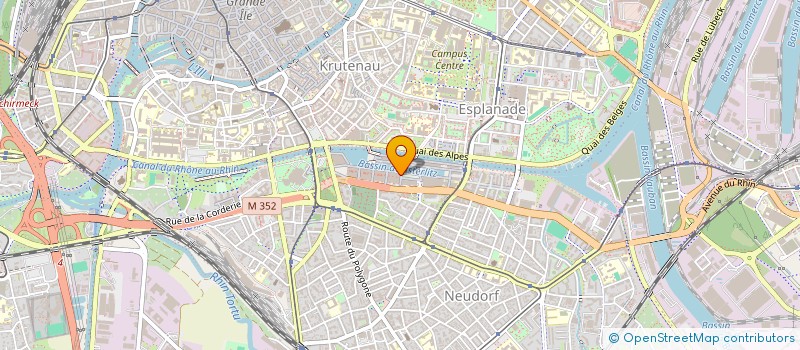 localisation de l'entreprise MADAME AZA KARNOUKAEVA à STRASBOURG