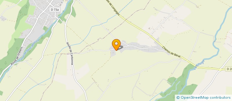 localisation de l'entreprise MADAME AZAIS CAROL-ANN  LONGAGES