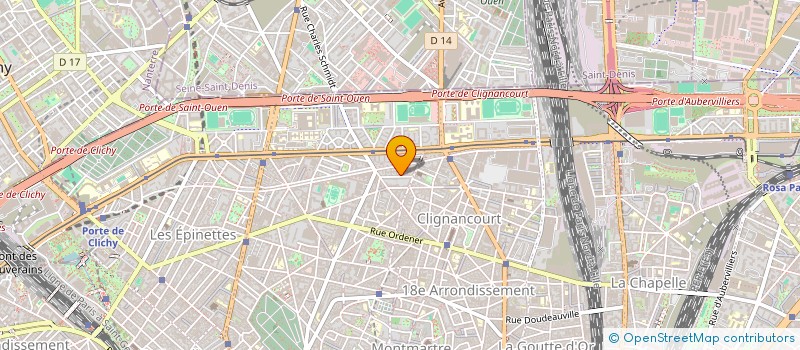 localisation de l'entreprise MADAME AZAIS PERRONIN  PARIS