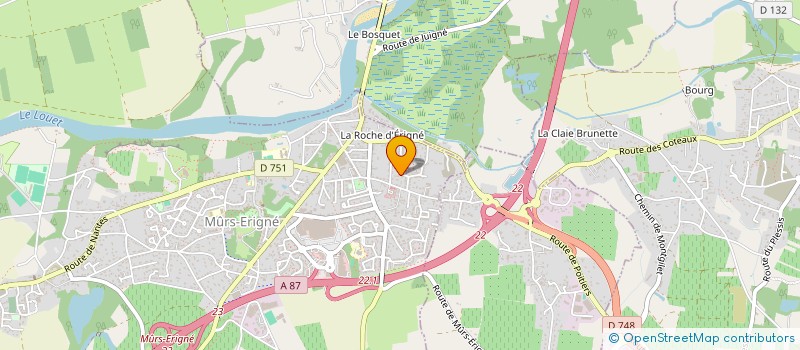 localisation de l'entreprise MADAME AZEL LEGROS à MURS-ERIGNE
