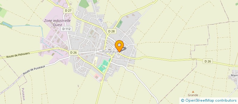 localisation de l'entreprise MADAME AZELIE PRUD'HOMME à PUISEAUX