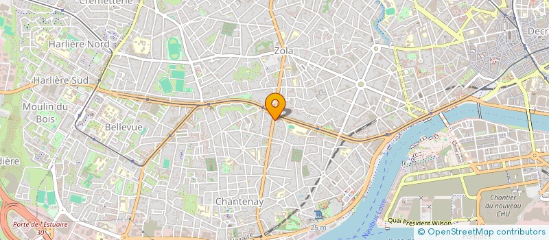 localisation de l'entreprise MADAME AZENOR PERRE à NANTES