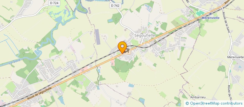 localisation de l'entreprise MADAME AZIA NADAUD  SEGOUFIELLE