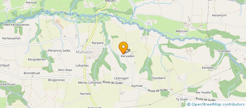 localisation de l'entreprise MADAME AZILIS BOURGES à MAHALON