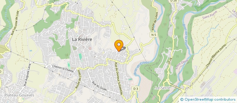 localisation de l'entreprise MADAME AZILIZ GICQUEL  SAINT-LOUIS