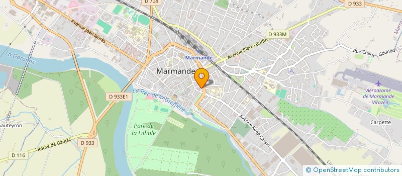 localisation de l'entreprise MADAME AZILIZ POIRIER à MARMANDE