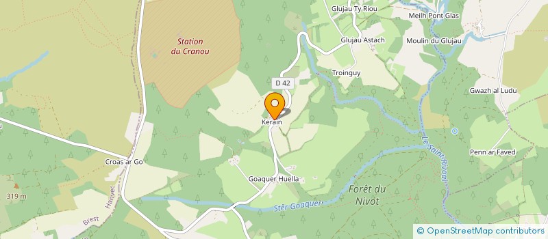 localisation de l'entreprise MADAME AZILIZ SOTIN  LOPEREC