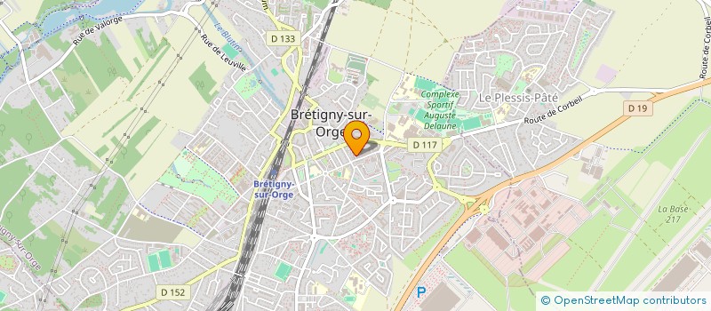 localisation de l'entreprise MADAME AZILIZ VINCENT à BRETIGNY-SUR-ORGE