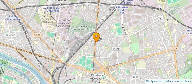 localisation de l'entreprise MADAME AZIME AKDAG à PIERREFITTE-SUR-SEINE
