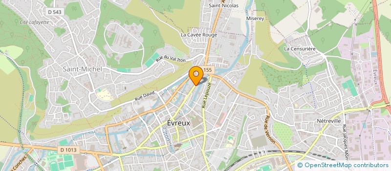 localisation de l'entreprise MADAME AZIME AKDAG  EVREUX