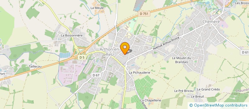 localisation de l'entreprise MADAME AZIME SEYIRLI  CHAUMES-EN-RETZ