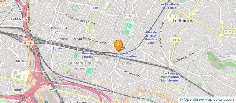 localisation de l'entreprise MADAME AZIYA MOHUN  BONDY