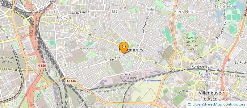 localisation de l'entreprise MADAME AZIZ BEN HAMMOU à LILLE