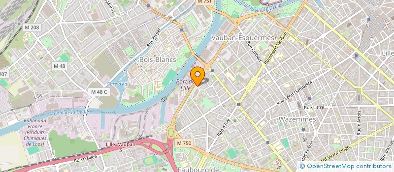 localisation de l'entreprise MADAME AZIZA ASSILA à LILLE