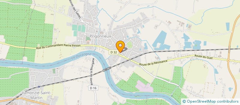 localisation de l'entreprise MADAME AZIZA BOURHAIM  PRIGONRIEUX