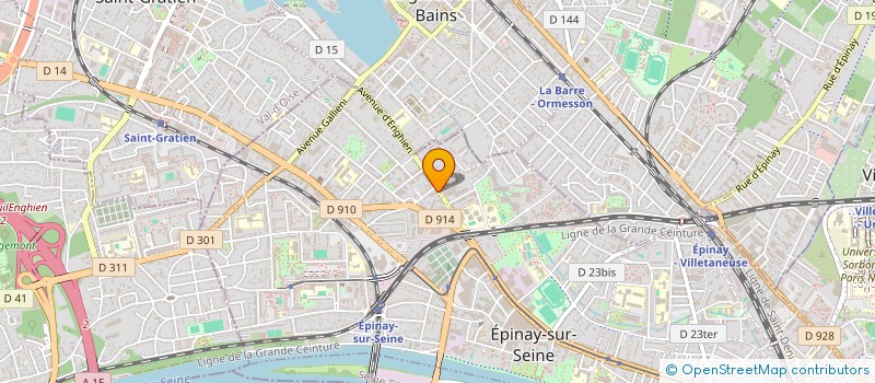 localisation de l'entreprise MADAME AZIZA GUEMRA à EPINAY-SUR-SEINE