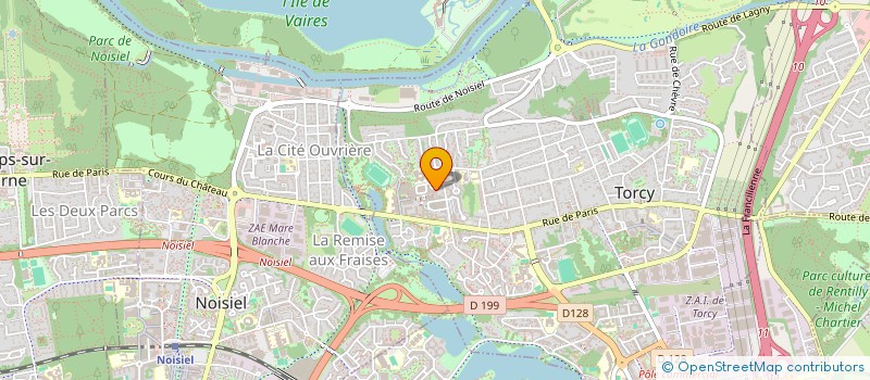 localisation de l'entreprise MADAME AZIZA ZAGHLOUL à TORCY