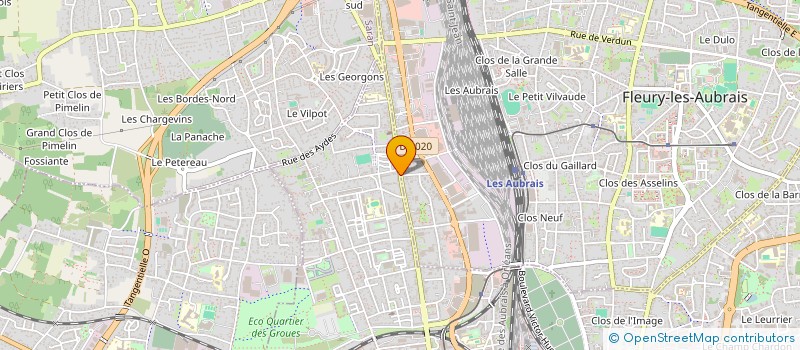 localisation de l'entreprise MADAME AZIZATH BADAROU  ORLEANS