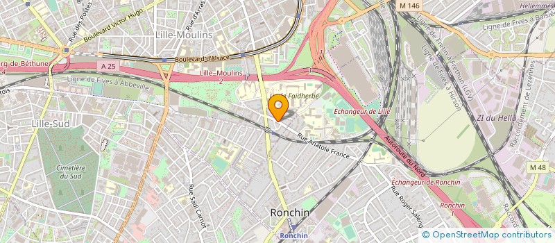 localisation de l'entreprise MADAME AZIZE CHALOUB à LILLE