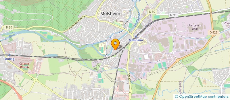 localisation de l'entreprise MADAME AZIZE DEMIR  MOLSHEIM