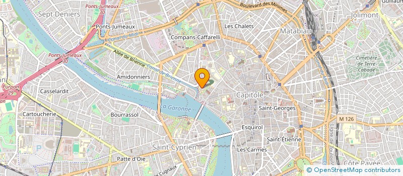 localisation de l'entreprise MADAME AZKA BEN M SA  TOULOUSE