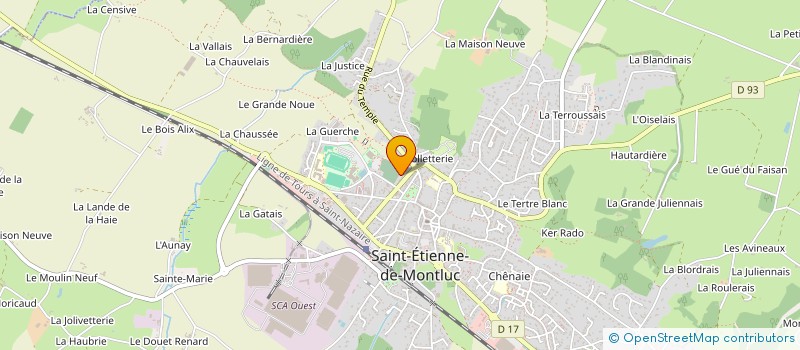 localisation de l'entreprise MADAME AZYLIS FONTENEAU  SAINT-ETIENNE-DE-MONTLUC