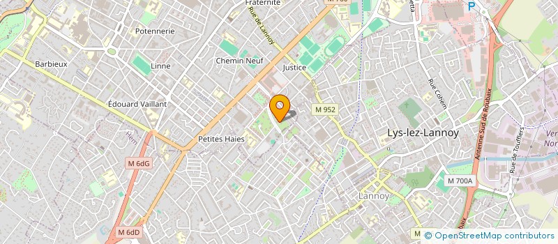 localisation de l'entreprise MADAME AZZIZA DERRAR à ROUBAIX