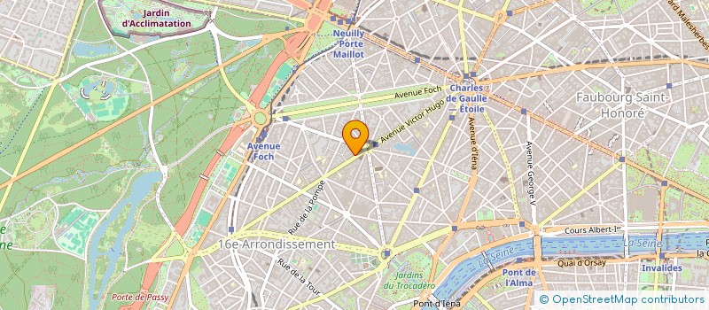 localisation de l'entreprise MADAME AZZIZA TOUTI  PARIS