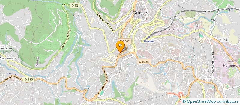 localisation de l'entreprise MADAME AZZURRA LHOEST à GRASSE