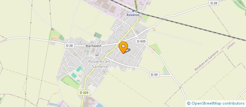 localisation de l'entreprise MADAME B BOITTELLE à ROSIERES-EN-SANTERRE
