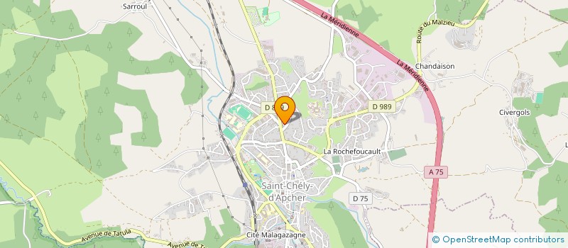 localisation de l'entreprise MADAME B CONSTANT  SAINT-CHELY-D'APCHER