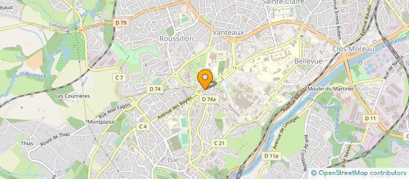 localisation de l'entreprise MADAME B DE LESTERPS DE BEAUVAIS  ISLE