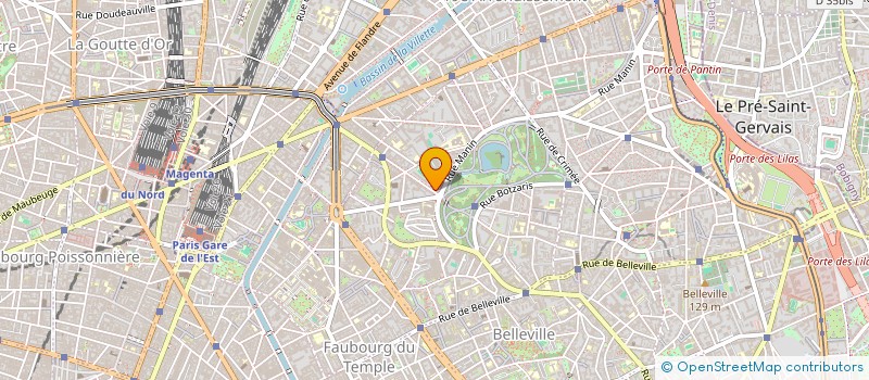 localisation de l'entreprise MADAME B FILLET à PARIS