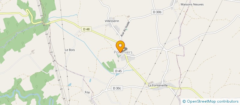 localisation de l'entreprise MADAME B PLANTUREUX à ORSENNES