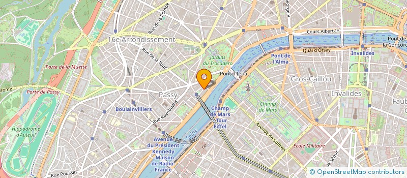 localisation de l'entreprise MADAME B POINCON DE LA BLANCHARDIERE  PARIS