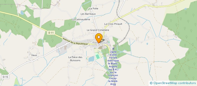 localisation de l'entreprise MADAME B RANG RE VIOLET à PELLEVOISIN